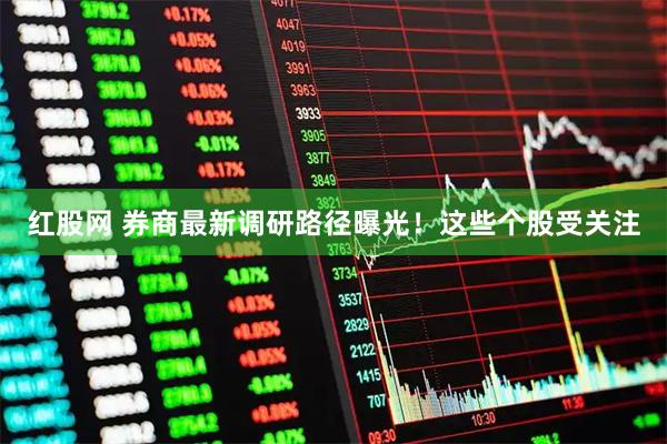 红股网 券商最新调研路径曝光！这些个股受关注