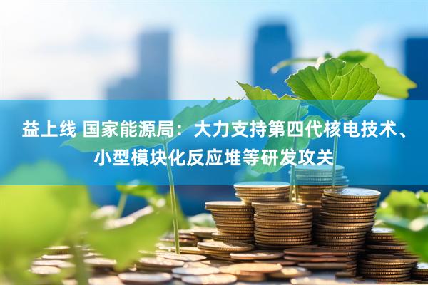 益上线 国家能源局：大力支持第四代核电技术、小型模块化反应堆等研发攻关