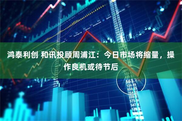 鸿泰利创 和讯投顾周浦江：今日市场将缩量，操作良机或待节后